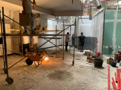 BURGER KING: TRABAJOS DE ARPECONST - 